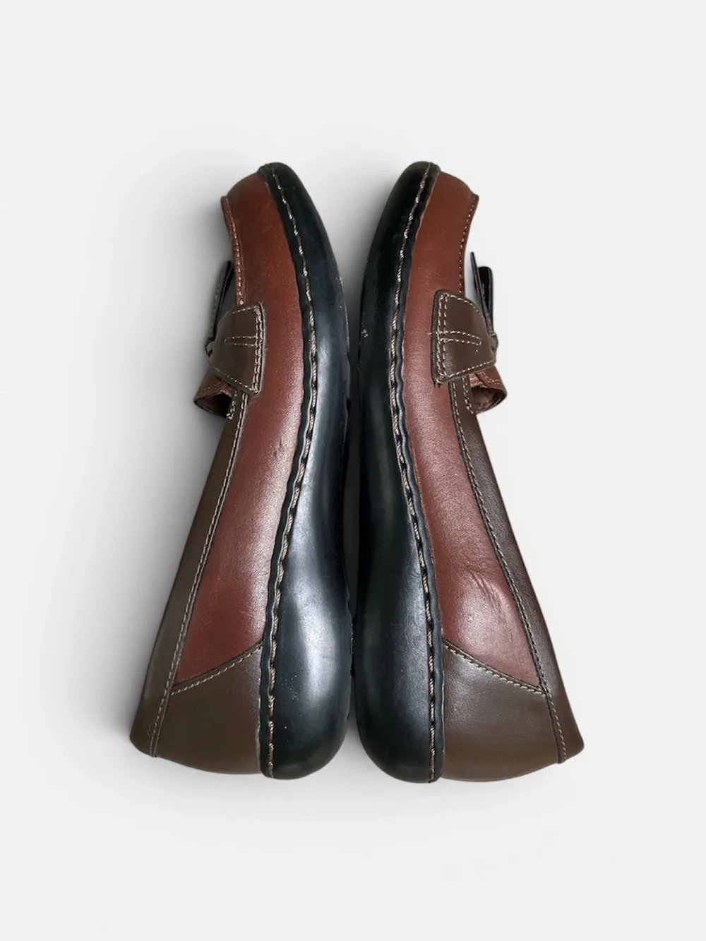 Clarks Ashland Bubble Loafer in Dark Brown Size 7 1/2